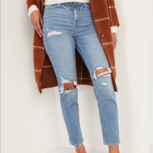 Old Navy High Waisted Straight Jeans